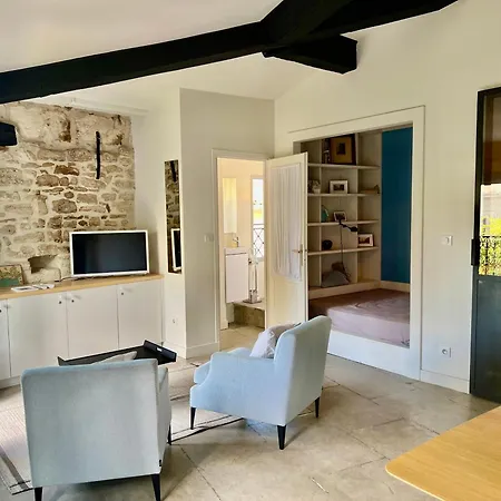 Le Platane De La Canourgue Apartamento *